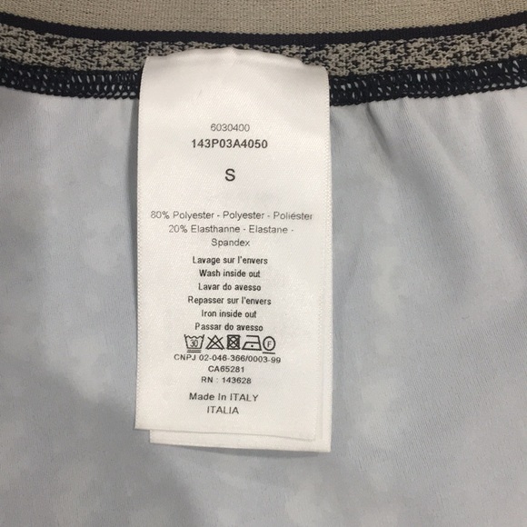 DIOR Leggings Oblique Technical Jersey Blue - Picture 11 of 15